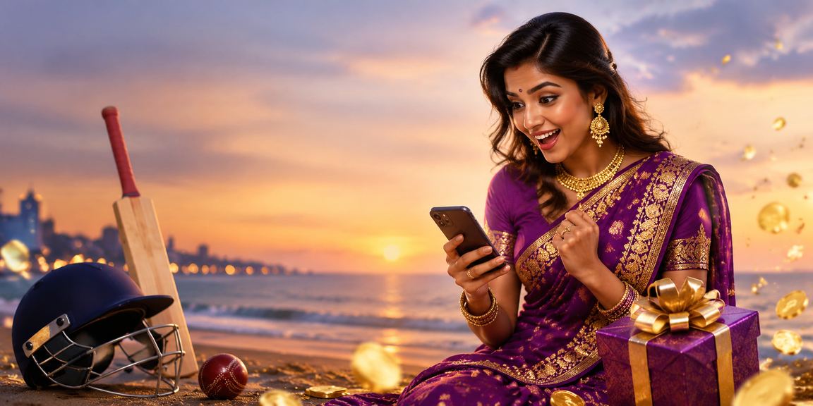 Chennai Marina Beach with cricket and betting halls